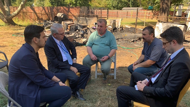 New York Long Island'da Türk ailenin evi kundaklandı